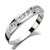 Gioie Bague Femme en Or - 750/1000 avec Diamant, forme Alliance