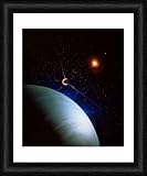 Voyager 2 andamp,amp, Neptune - Framed Print 10x8 (25x20cm) by Science Photo Library