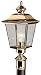 Kichler Lighting 9913PB Shore Post Mount Light, Polished Brass