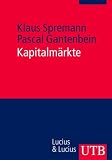 Kapitalmärkte (Uni-Taschenbücher M)