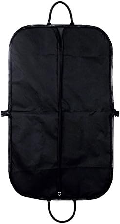 UName 40" Foldable Garment Bag with Handles, Black, Travel & Storage Bag, Protector UN133