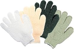 Exfoliating Hydro Gloves-Natural - 1 - Set