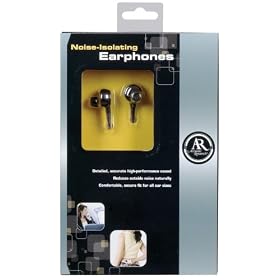 Acoustic Research ARE05 Noise Isolating Earphones with Case by Acoustic Research