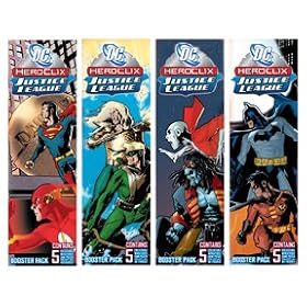 Justice League Booster Pack : DC HeroClix [Board Game]