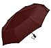 Umenice Automatic 9-Rib Travel Umbrella Windproof with 210T Fabric Red
