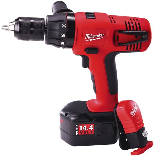 Milwaukee 0615-24 144-Volt Ni-Cad 12-Inch Cordless DrillDriver Kit