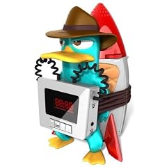 Disneys Phineas und Ferb PF300ACR Agent P. (Perry das Schnabeltier) Alarm Uhrenradio