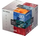 Review Sony 10MDW80CRXK / Sony MDW80 MINI DISC 10PK