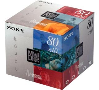 Childrens Toyshop  Electronics : Sony MDW80 MINI DISC 10PK