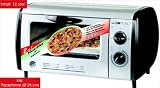 Produkt-Bild: Clatronic PO 2790 Mini-Pizza-Ofen 12 L silber-schwarz