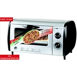 Clatronic PO 2790 Mini-Pizza-Ofen 12 L silber-schwarzvon "Clatronic"