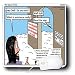 Rich Diesslins Funny Theology Cartoons - Anselm - The Nature of God - Mouse Pads