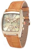 Citizen Eco-Drive Women's Chronograph Leather Strap Watch