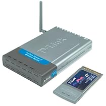 D-Link Wireless Network Kit, 802.11g, 108Mbps, Includes DI-624 and DWL-G650