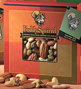Deluxe Mixed Nuts Gift Box by Buddy Squirrel by Wisconsinmade.com