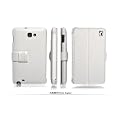 Estuche/funda Samsung Galaxy Note N7000 - Marca Icarer libro folio abertura con cierre magn�tico y suporte - Blanco