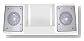 corega iPod充電機能付き スピーカーDock ホワイト CG-IPSPDCWH