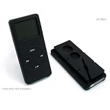 Apple iPod nano (2GB) FlexiSkin with Earphone Organizer (Jet Black)