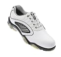FootJoy 2011 Mens SYNR-G 53959 Golf Shoes - White & Black Vent - Medium Width