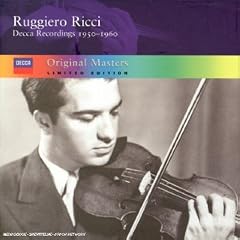 Enregistrements Decca 1950 - 1960