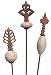 3ER SET RANKHILFE ROSENSTAB STONE 100 CM GARTENSTICK GARTENDEKO