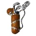 Enameled Golf Clubs Charm - Sterling Silver
