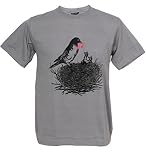 Tshirtmystyle- Music Life Bird Feed Key Note Nature Peace Man T-shirt