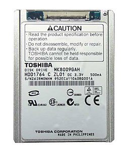 Electronics: Toshiba MK8009GAH Hard drive 80 GB internal 1.8