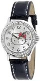 Hello Kitty Women's HK1745 Analogue Black Strap Watch