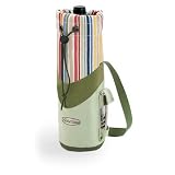 Wine Duffel-Riviera Stripe with Corkscrew Picnic Time