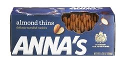Anna's Thins, Almond, 5.25-Ounce Boxes (Pack of 12)