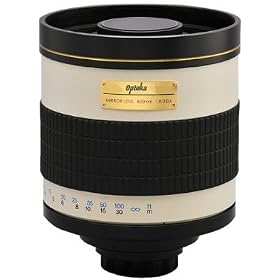 Opteka 800mm f 8 Telephoto Mirror Lens for Olympus and Panasonic Digital SLR Cameras by Opteka
