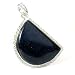 Huge Black Sun Sitara Stone 925 Silver-look Pendant Jewelry Huge Black Sun Sitara Stone 925 Silver-look Pendant Jewelry