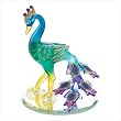 Spun Glass Peacock