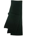 Pure Cashmere Scarf In Black For Man