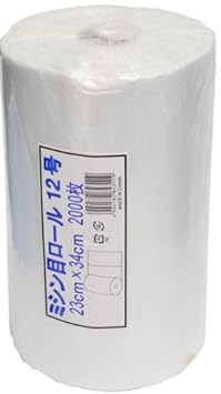 【クリックで詳細表示】Amazon.co.jp ： ミシン目 ロールポリ袋 12号 23×34cm 2000枚 ： ホーム＆キッチン