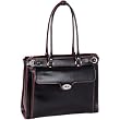McKlein USA W Series WINNETKA Leather Ladies' Briefcase w/Removable Sleeve