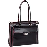 McKlein USA W Series WINNETKA Leather Ladies' Briefcase w/Removable Sleeve