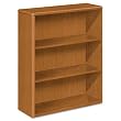 HON 10753HH 10700 Series Bookcase, 3 Shelves, 36w x 13-1/8d x 43-3/8h, Bourbon Cherry