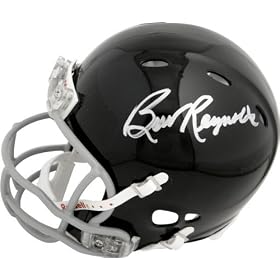 Burt Reynolds - The Longest Yard - Autographed Mean Machine Riddell Mini Helmet