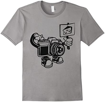 Men's Say Cheese - Camera - TShirt XL Slate