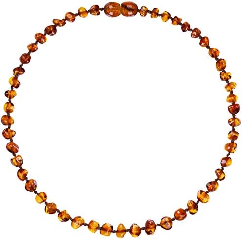 SALE!!! Amber Teething Necklace - for Babies (Unisex). Amberos Directly From Lithuania Certified Baltic Amber Baby Teething Necklace Highest Quality Guaranteed Anti Inflammatory, Drooling & Teething Pain.