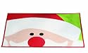 Tag Whimsy Santa Printed Latex-Backed Kitchen Mat