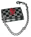 ICP Insane Clown Posse Music Band Leather Wallet - Black Hatchetman Logo Leather Wallet W/chain