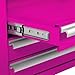 The Original Pink Box PB2603C 26-Inch 3-Drawer 18G Steel Top Chest, Pink