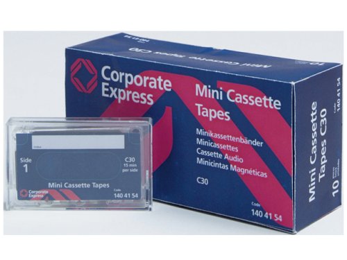Buy CE mini dictation cassettes, 2 x 15 minutes, PACK of 10 online at Discounted New and Used prices. Delivered to your door with Childrens Toyshop.com