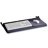 Hon 4028P Laminate Keyboard Platform,Non-Articulating,30 in.x10 in.,Metal,BK