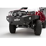 Body Armor 4x4 TC-19335 Black - Steel Front Winch Bumper for 2005-2011 Toyota Tacoma