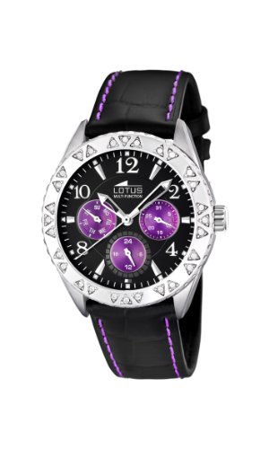 Lotus Damen-Uhren Quarz mit Lederband 15681/4 Preisvergleich