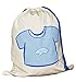 Made for Travelers Premium Natural Cotton Travel Laundry Bag - For Adults and Kids